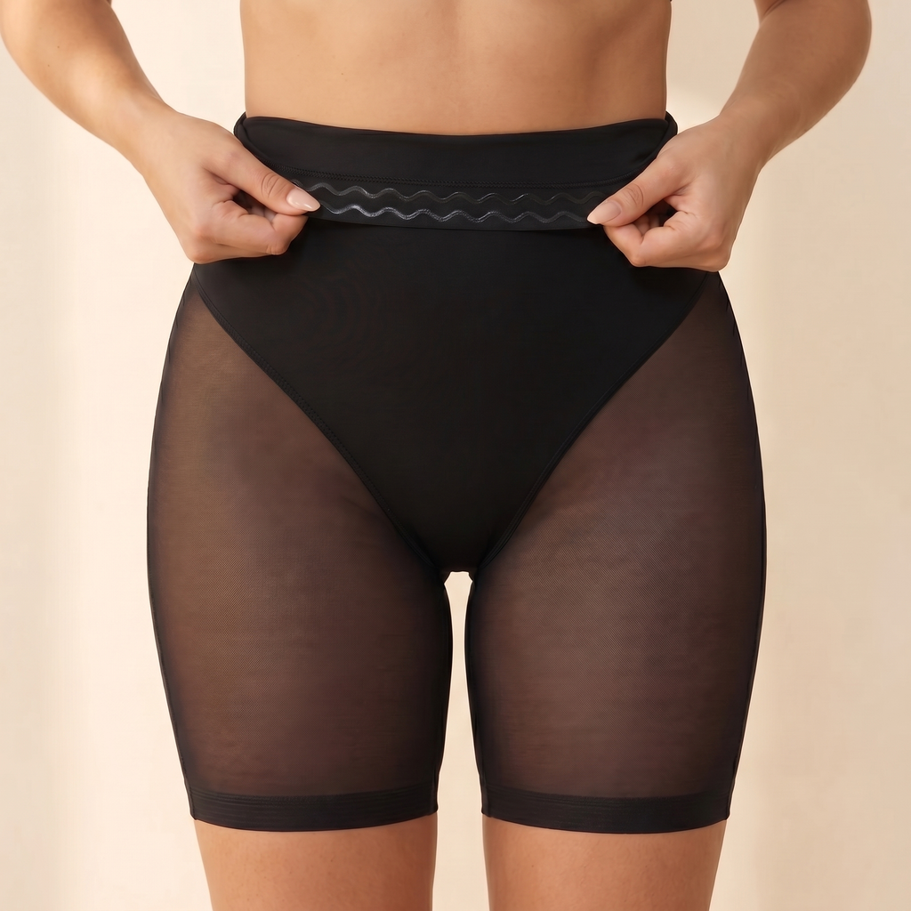 Mesh High-Waisted Blyss Shorts