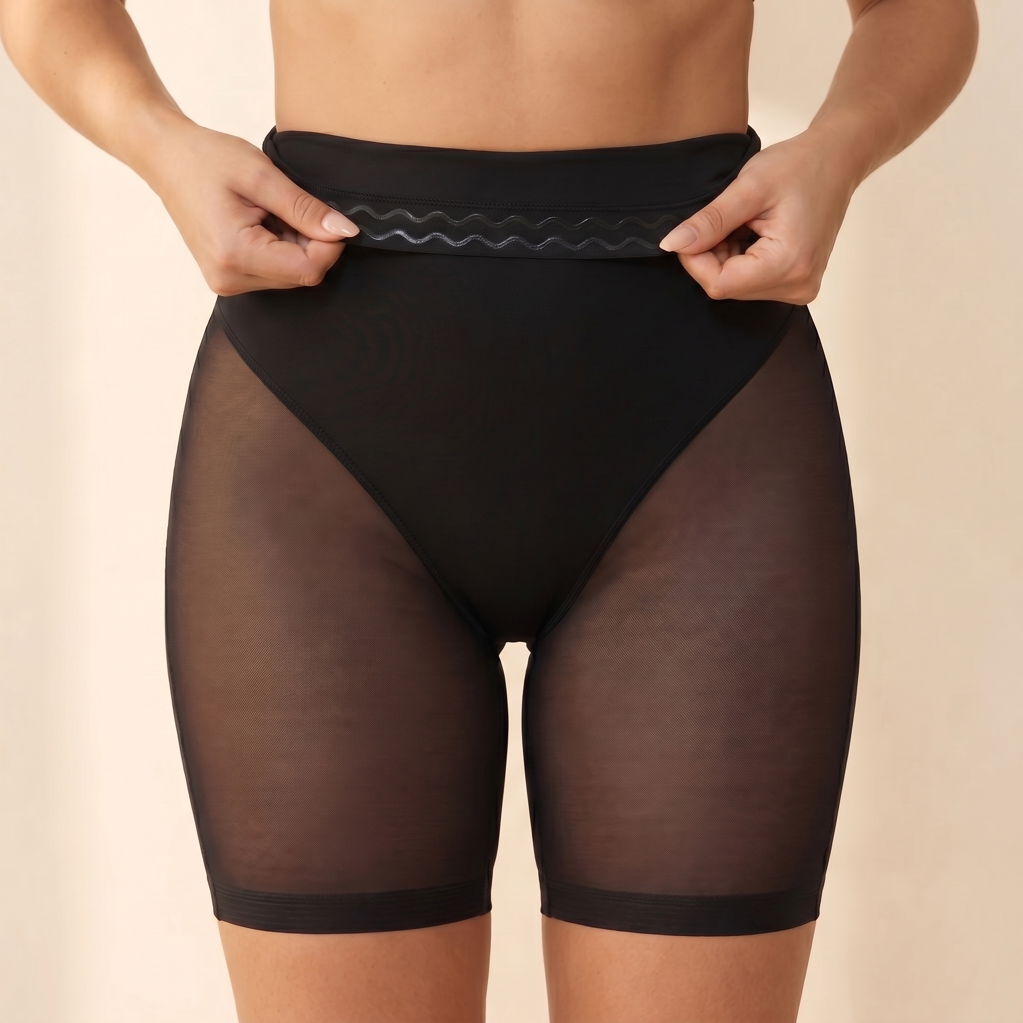 Mesh High-Waisted Blyss Shorts